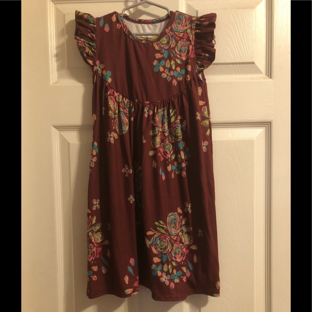 Milk silk dress
